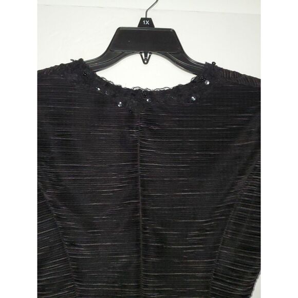 A Cachet Top Witchy Gothic Fairy Grunge Prom Evening Sequined Size 8 - Picture 7 of 10